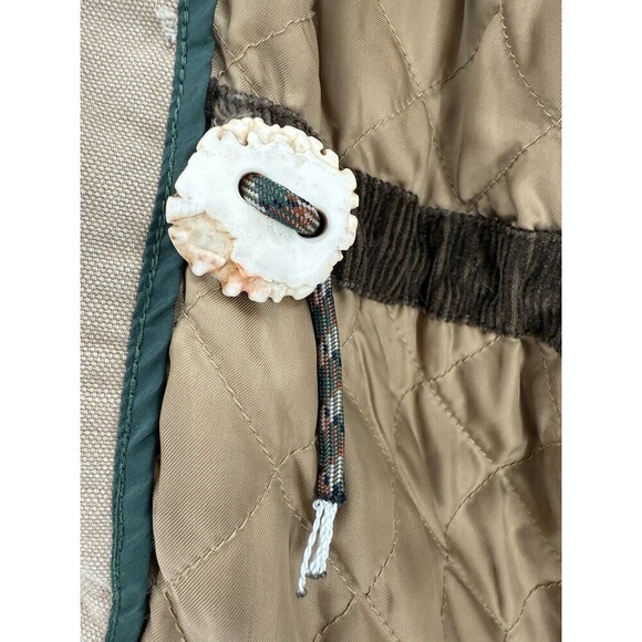 Vintage ORVIS Tan Field Barn Work Coat Jacket Men’s Quilted Interior See Descrip - Picture 9 of 15
